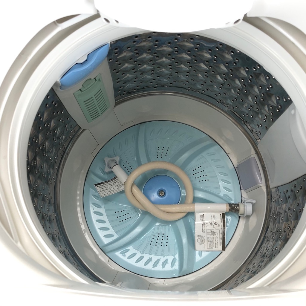 中古 東芝 7.0kg 全自動洗濯機 ステンレス槽 AW-7D2-W 2014年製 DD
