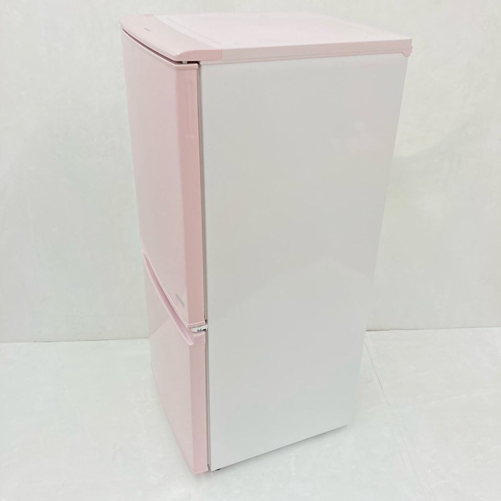 中古希少 137L 2ドア冷蔵庫 つけかえどっちもドア シャープ SJ-C14Y-P