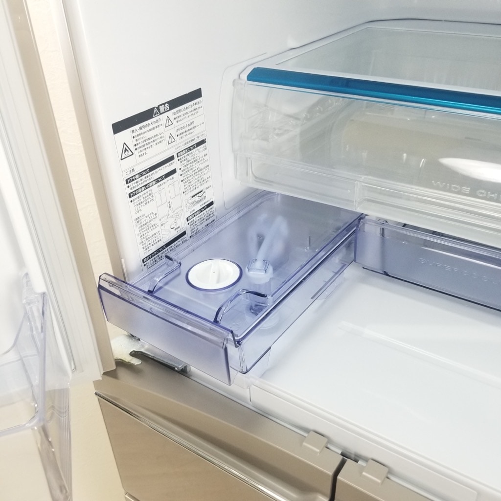 中古 高年式 517L 6ドア冷蔵庫 三菱 MR-WX52D-F 2019年製 自動製氷機