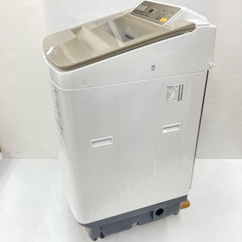 中古 10kg 全自動洗濯機 パナソニック NA-FA100H3 2016年製造 送風乾燥