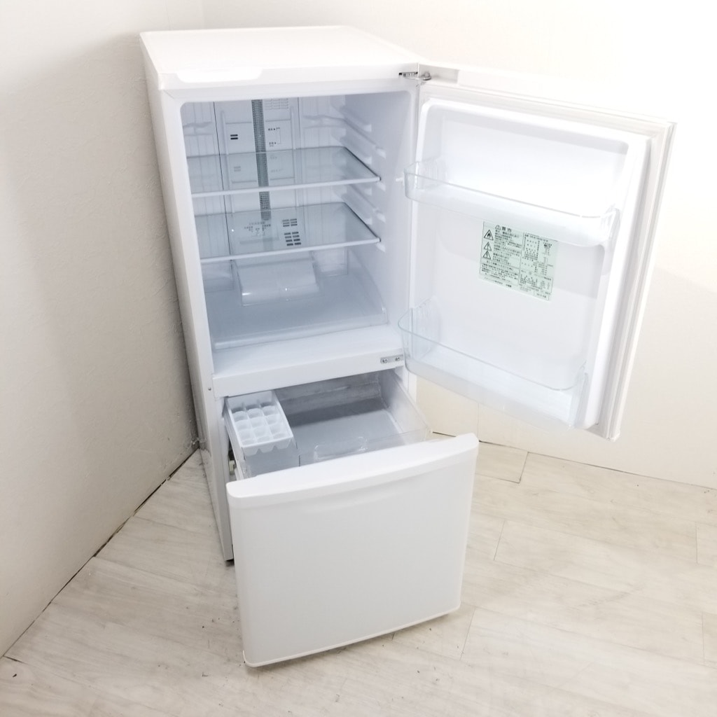中古 冷蔵庫 パナソニック NR-B146W-W 2013年製 138L 2ドア 自動霜取り