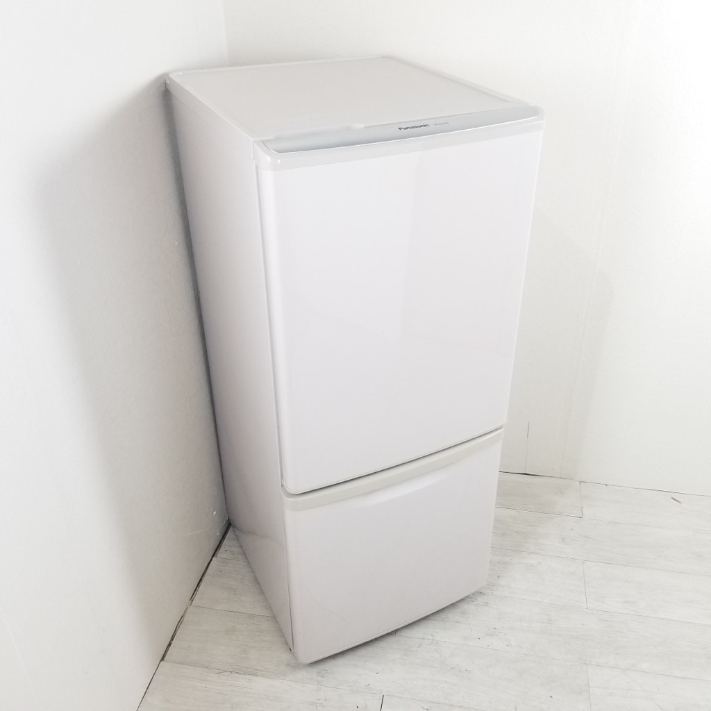 中古 138L 2ドア冷蔵庫 パナソニック NR-B142W-P 2010年製 ピンク