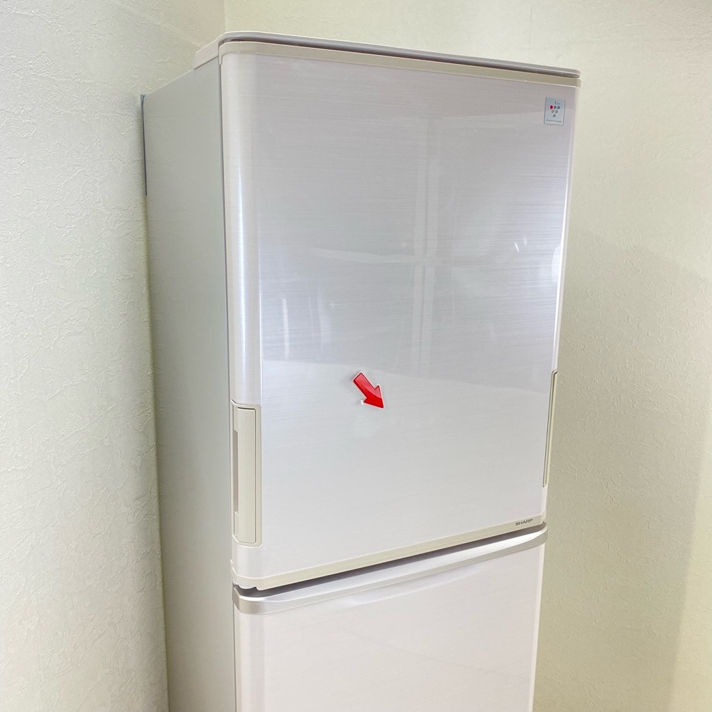 中古 350L プラズマクラスター 3ドア冷蔵庫 シャープ SJ-PW35A-C 2015