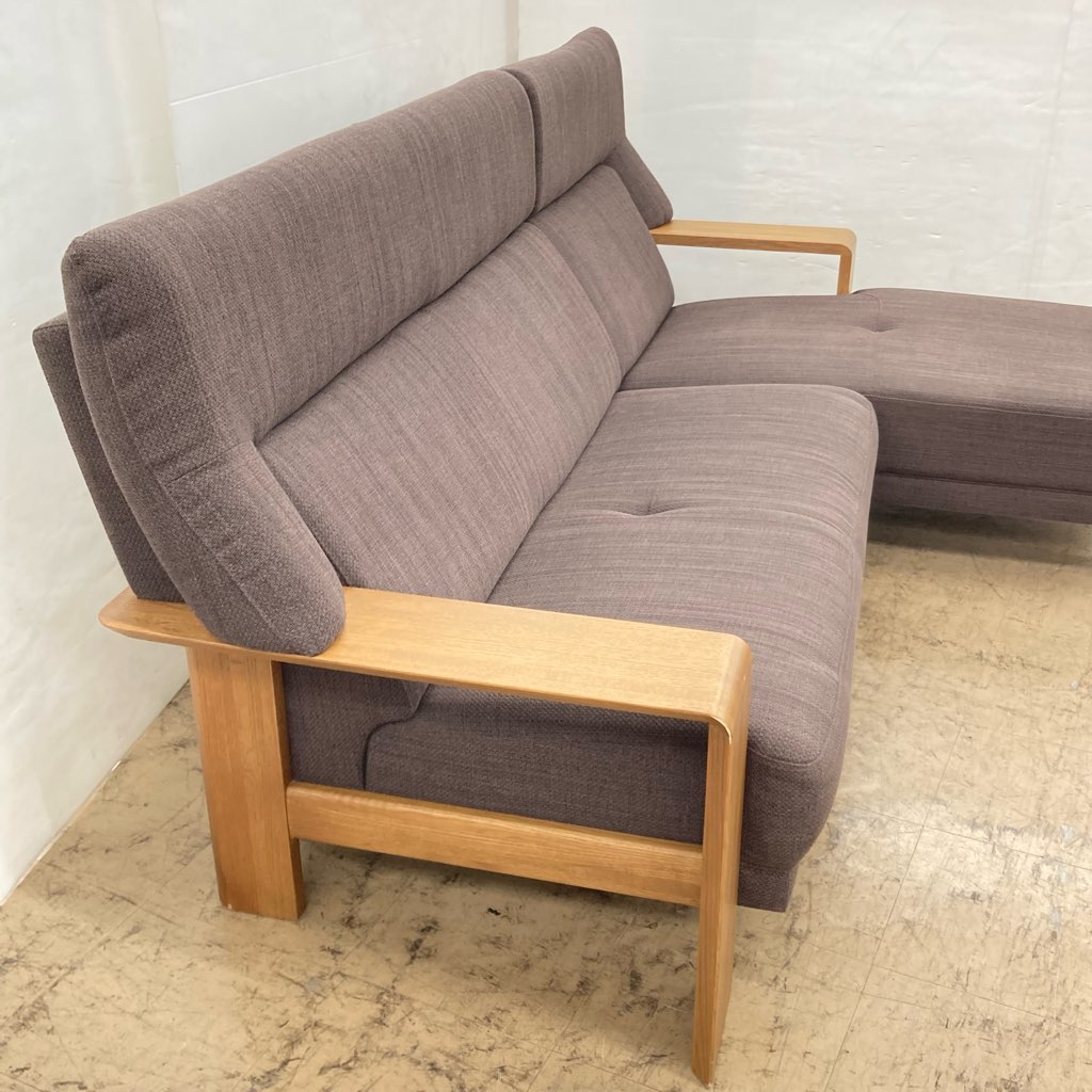 中古人気 近郊送料格安 karimoku カリモク Chitano ダンテ カウチ