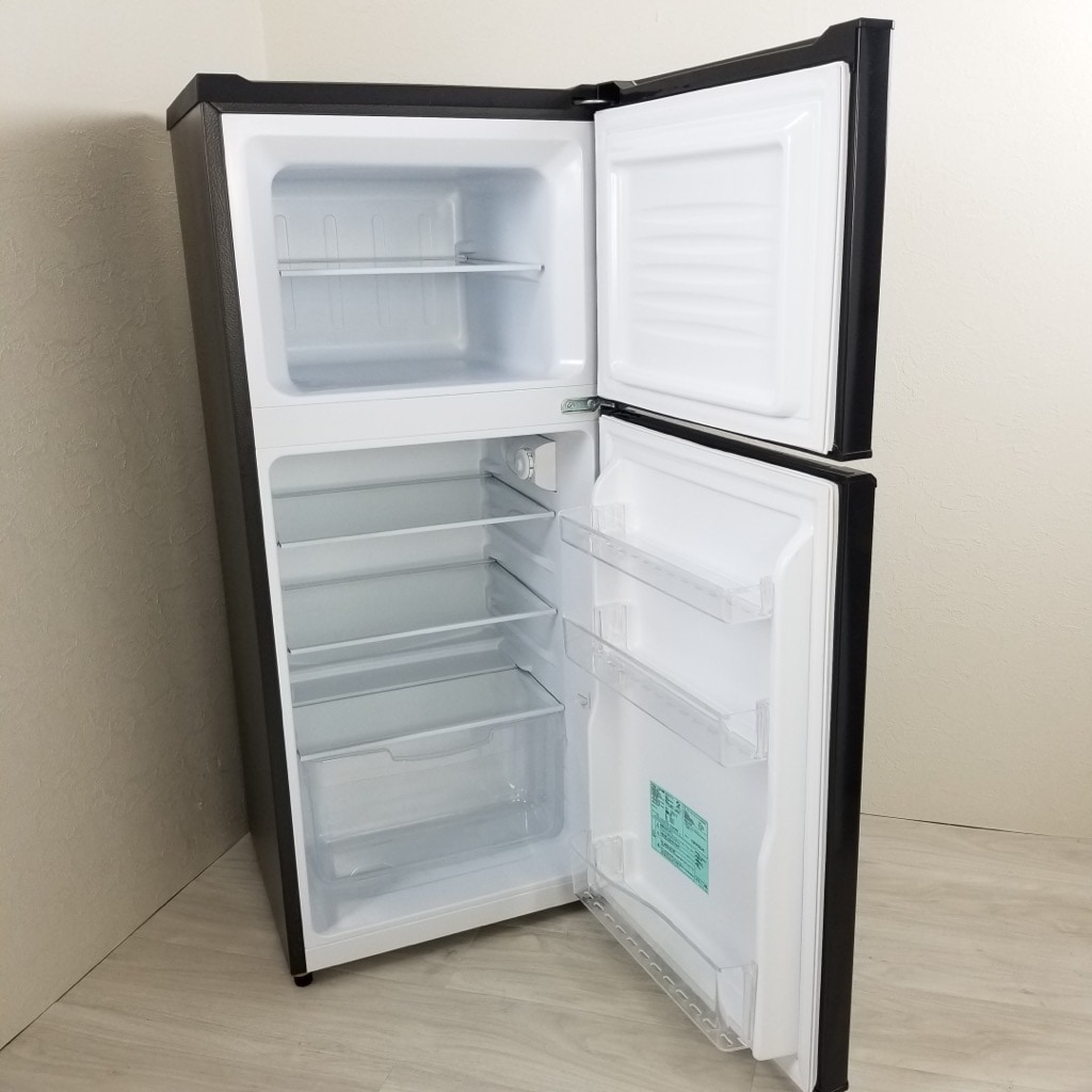 中古 ハイアール 2ドア冷蔵庫 121L 2017年～2018年製 小型 単身用