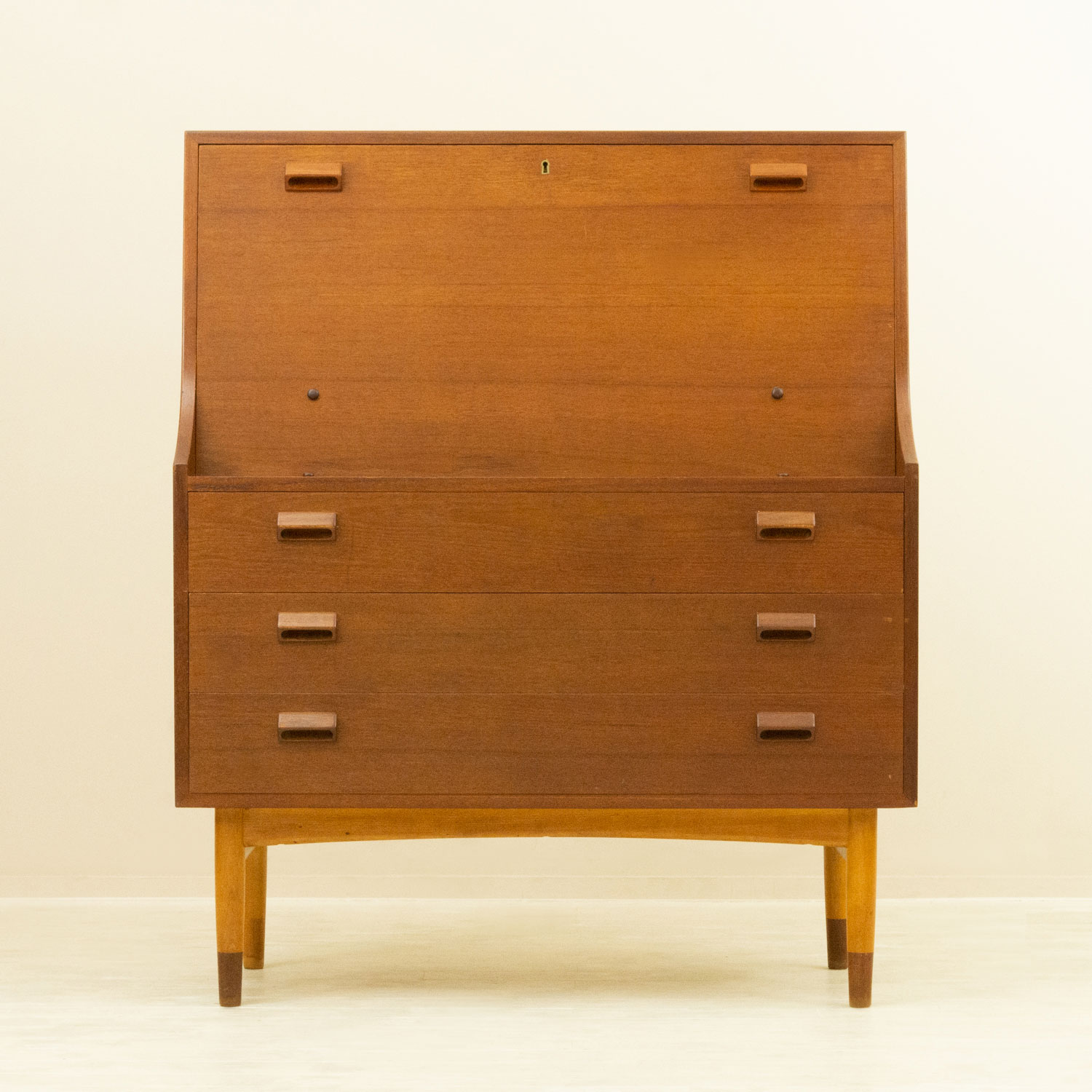 ボーエ・モーエンセン モデル145 ビューロー チーク 北欧ビンテージ