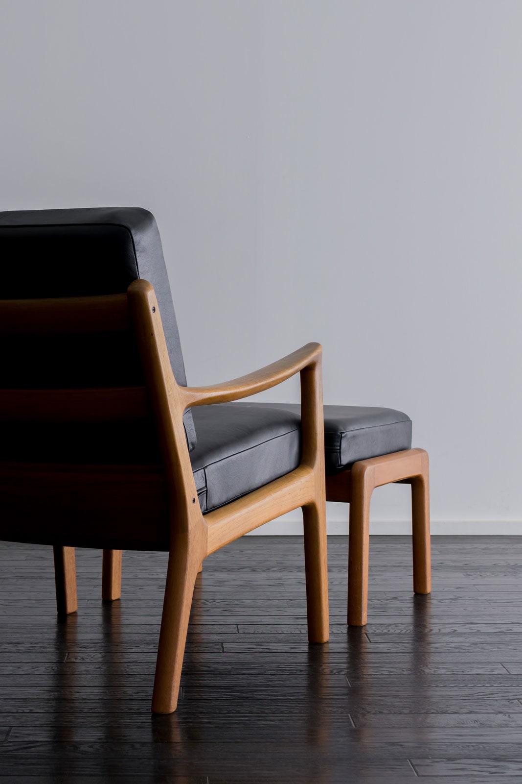 1人掛けソファオットマン 北欧ヴィンテージ家具の通販