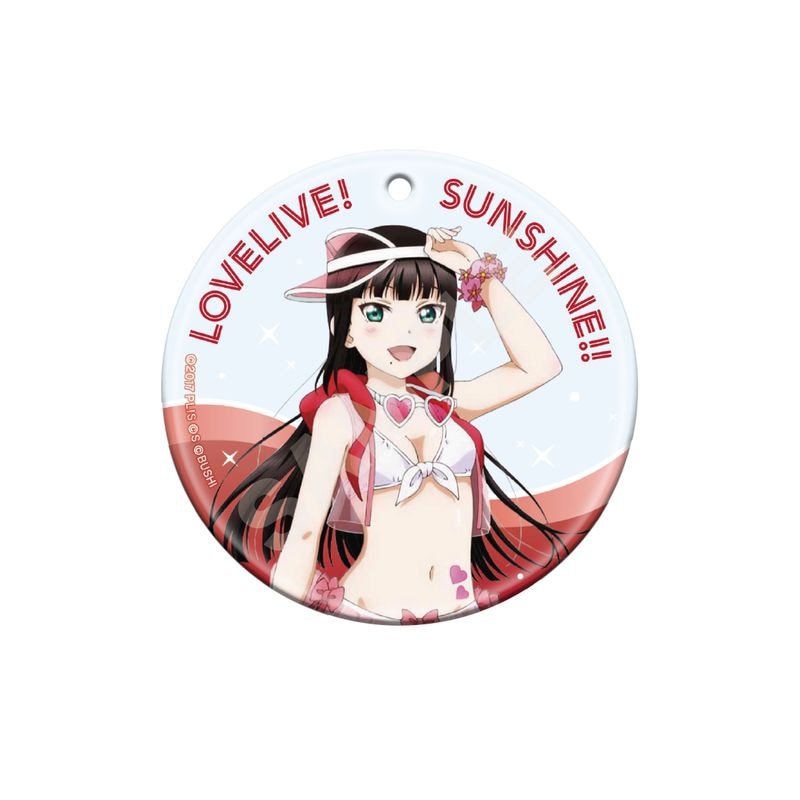 ラブライブ！サンシャイン!!』クリアソフトキーホルダー D 黒澤 ダイヤ