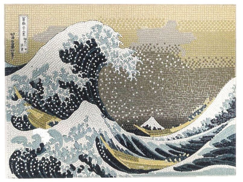 ダイヤモンドフィックス 浮世絵コレクション「富嶽三十六景 神奈川沖浪