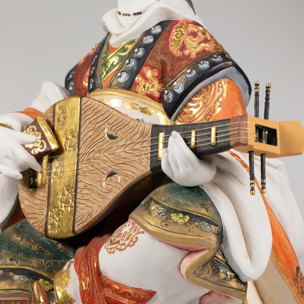 弁財天 正二作 | 工芸品,博多人形 | 日本各地の工芸品を販売 日本伝統市