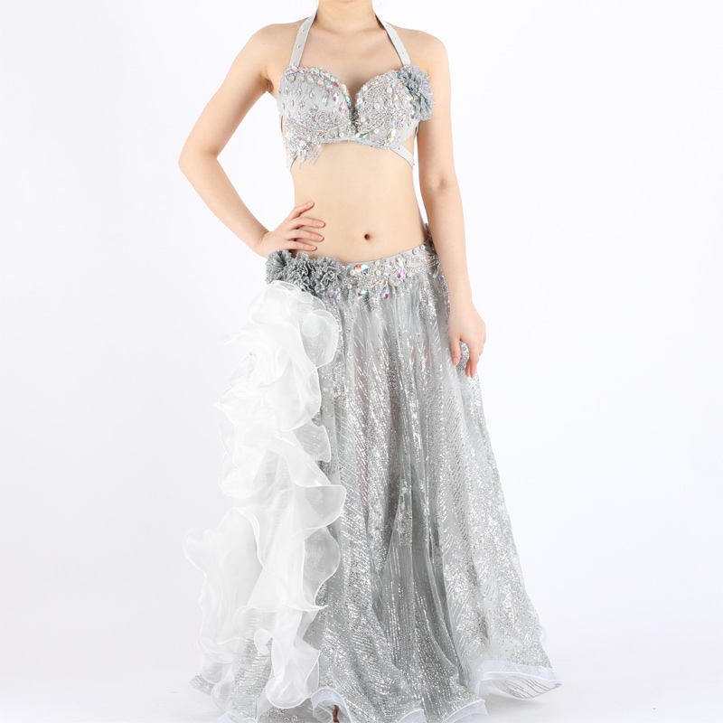 ベリーダンス衣装 シルバー 2025年4月 HR-002 | 即日発送可能衣装