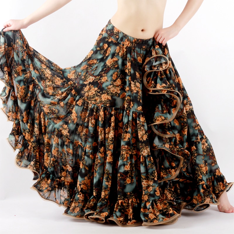 ベリーダンス衣装,ジプシースカート25ヤード品番YG-025 | 25ヤード