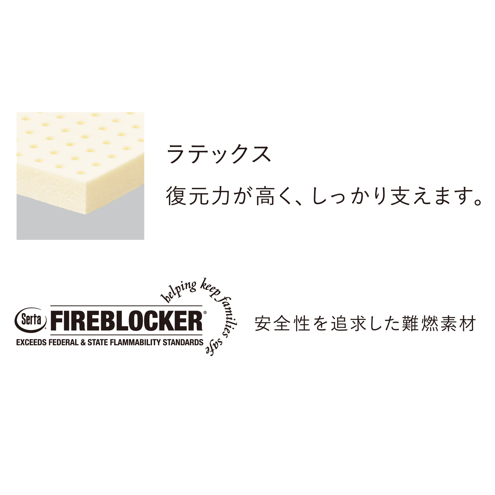 Serta（サータ）マットレス【サータスイート ナチュラルスイート6.8