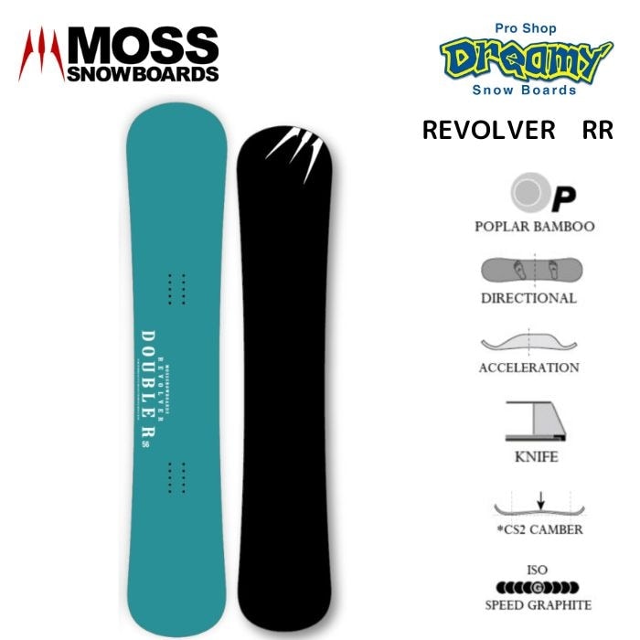 23-24 MOSS SNOWBOARDS モススノーボード REVOLVER RR リボルバー