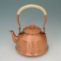 純銅槌目湯沸マツカサ 1．6L 71 | 工房アイザワ | 食と料理の道具