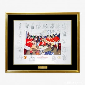 ベッカム直筆サイン入りマンチェスターU97/98ホームユニフォーム | THE