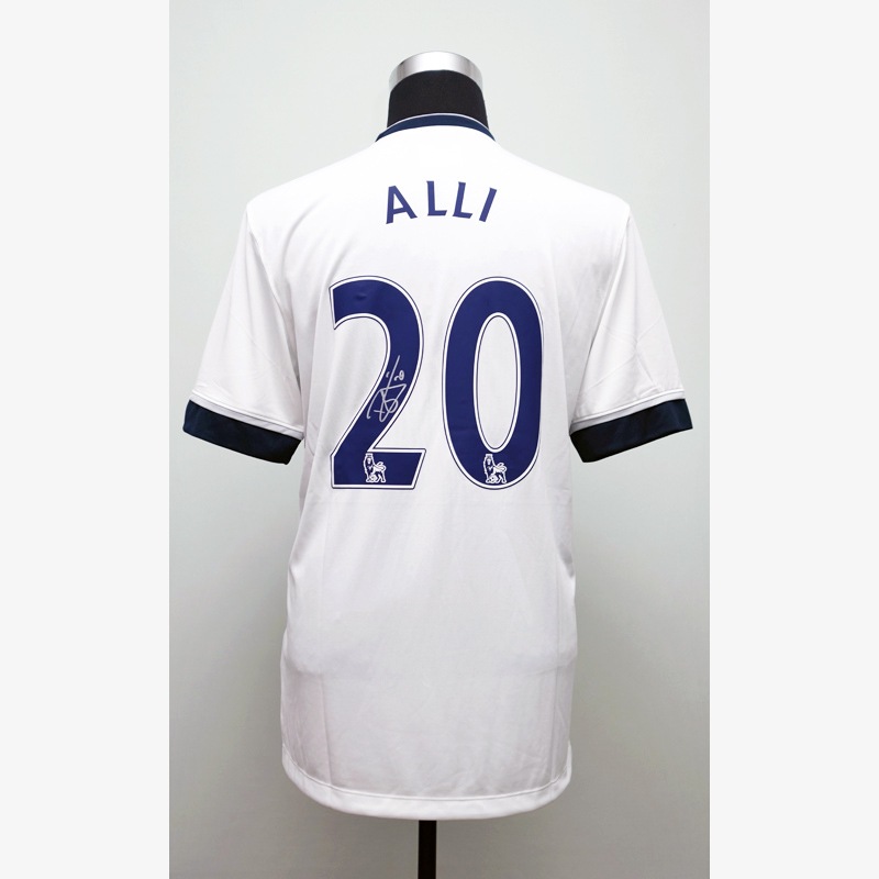 デレ・アリ直筆サイン入りトッテナム15/16ホームユニフォーム | THE DUGOUT