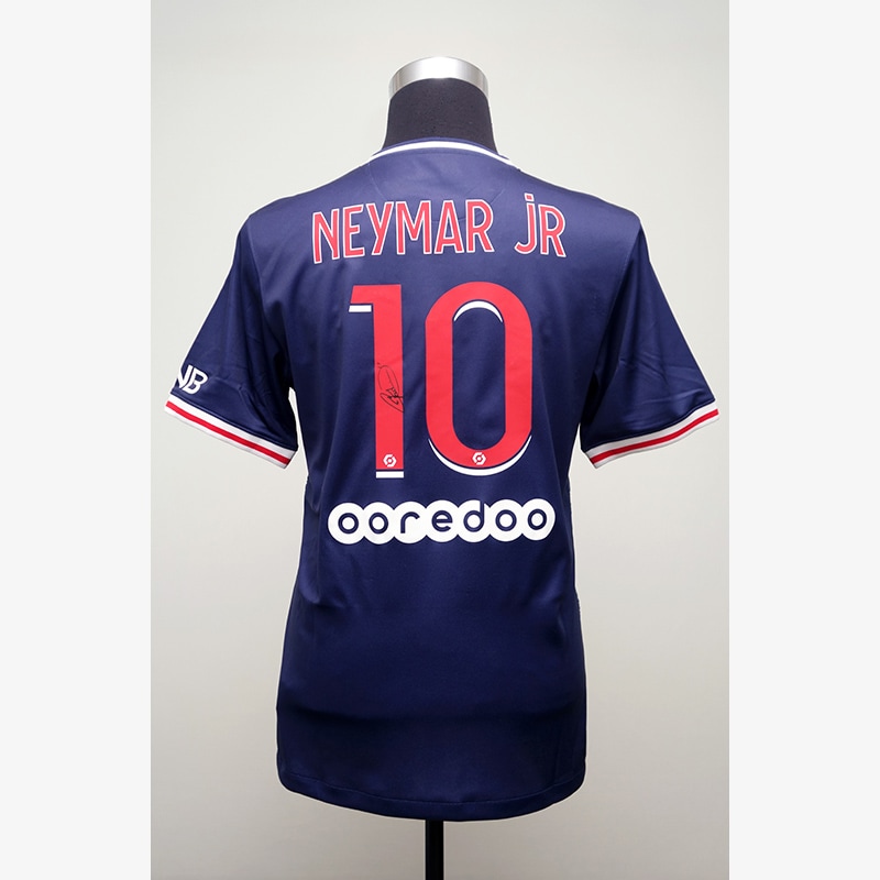 ネイマール直筆サイン入りPSG20/21ホームユニフォーム | THE DUGOUT