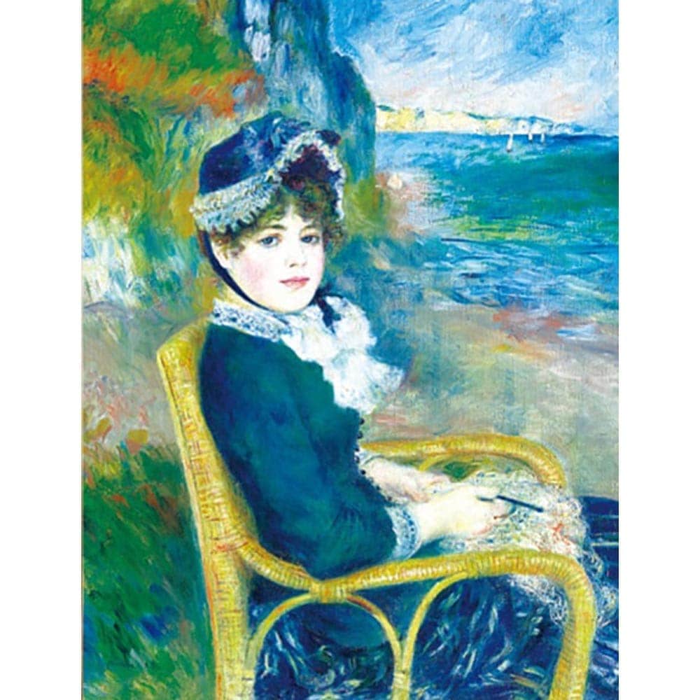 海辺にて 【20号】 ピエール＝オーギュスト・ルノワール 【 額縁が