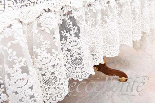 イタリア製 テーブルクロス 四角 Provenza Ivory｜Table cloth square