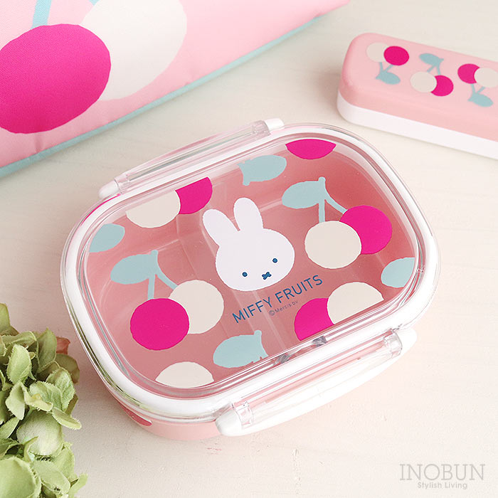ミッフィー フルーツ 抗菌 ランチボックス お弁当箱 270ml さくらんぼ