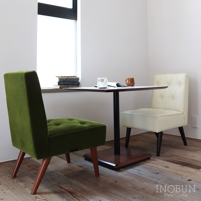 カリモク60 カフェチェア スタンダードアイボリー カフェブラウン