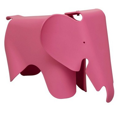 イームズ エレファント スツール ピンク ぞう