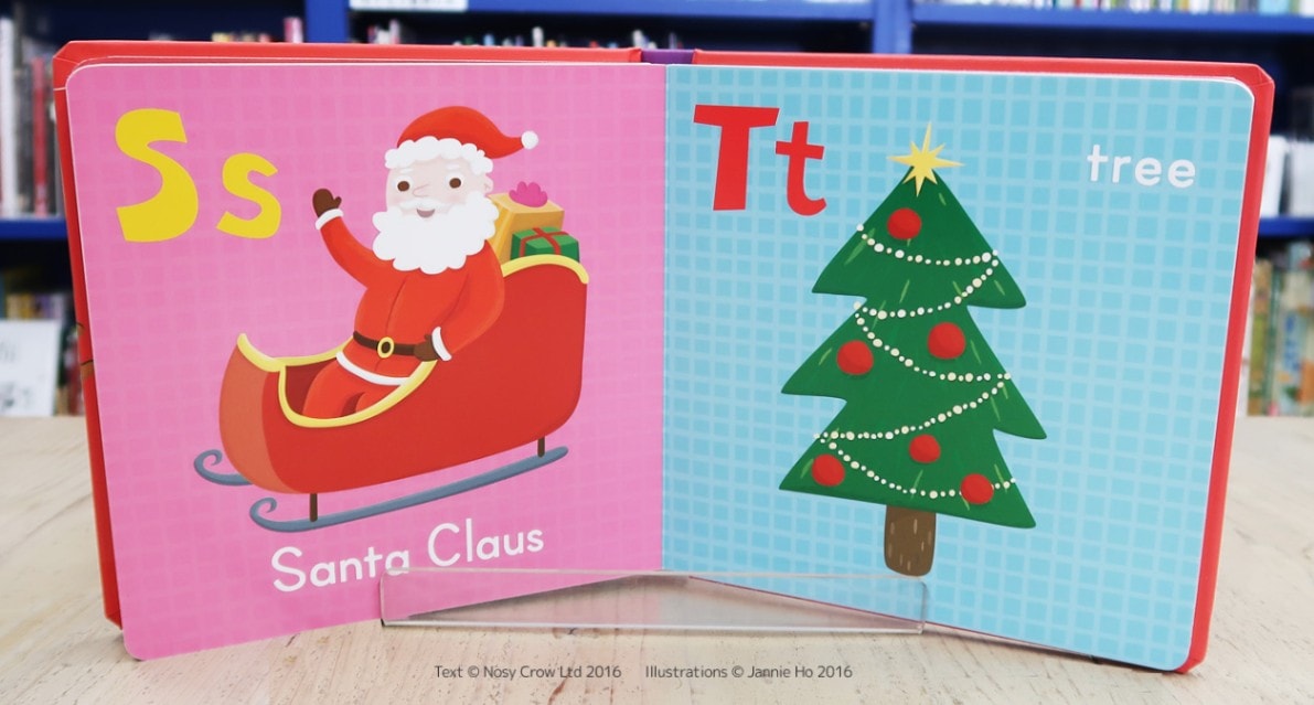 Christmas ABC ボードブック | カテゴリーでさがす,絵本,クリスマス