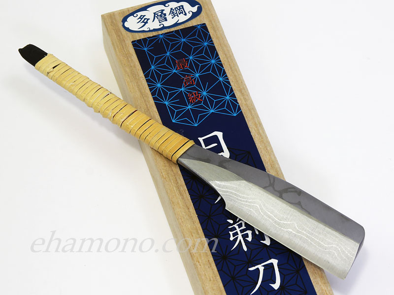 兼長作 日本剃刀（にほんかみそり） 多層鋼 藤巻き 桐箱入