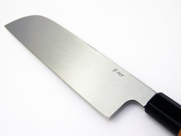 酔心INOX本焼 鎌形薄刃210