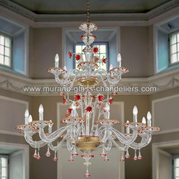 MURANO GLASS CHANDELIERS】イタリア・ヴェネチアンガラスシャンデリア