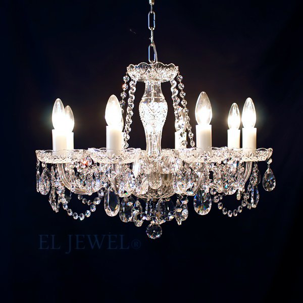 ART GLASS】クリスタルシャンデリア「ELSA」8灯(W580×H440mm) | EL JEWEL