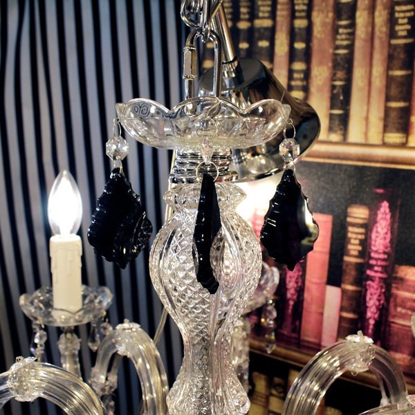 スワロフスキー クリスタルシャンデリア 8灯(W650mm) | EL JEWEL