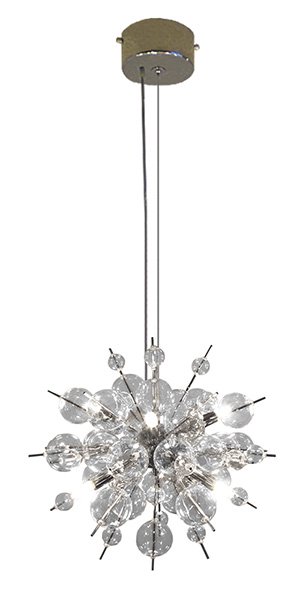 バブルシャンデリア「BALLON mini-バロンミニ」LED6灯 シルバー