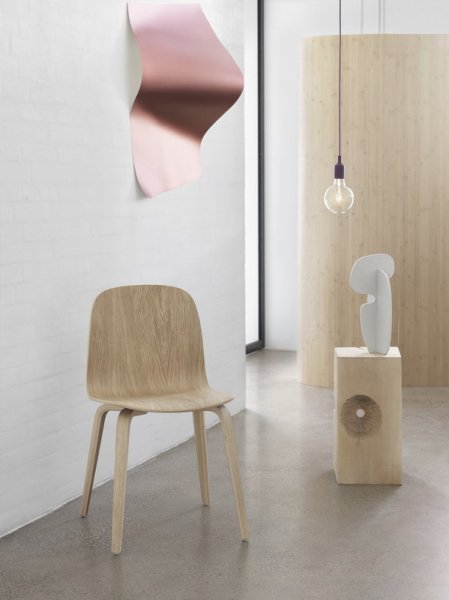 Muuto】「E27 LED pendant, burgundy, without canopy」ペンダント