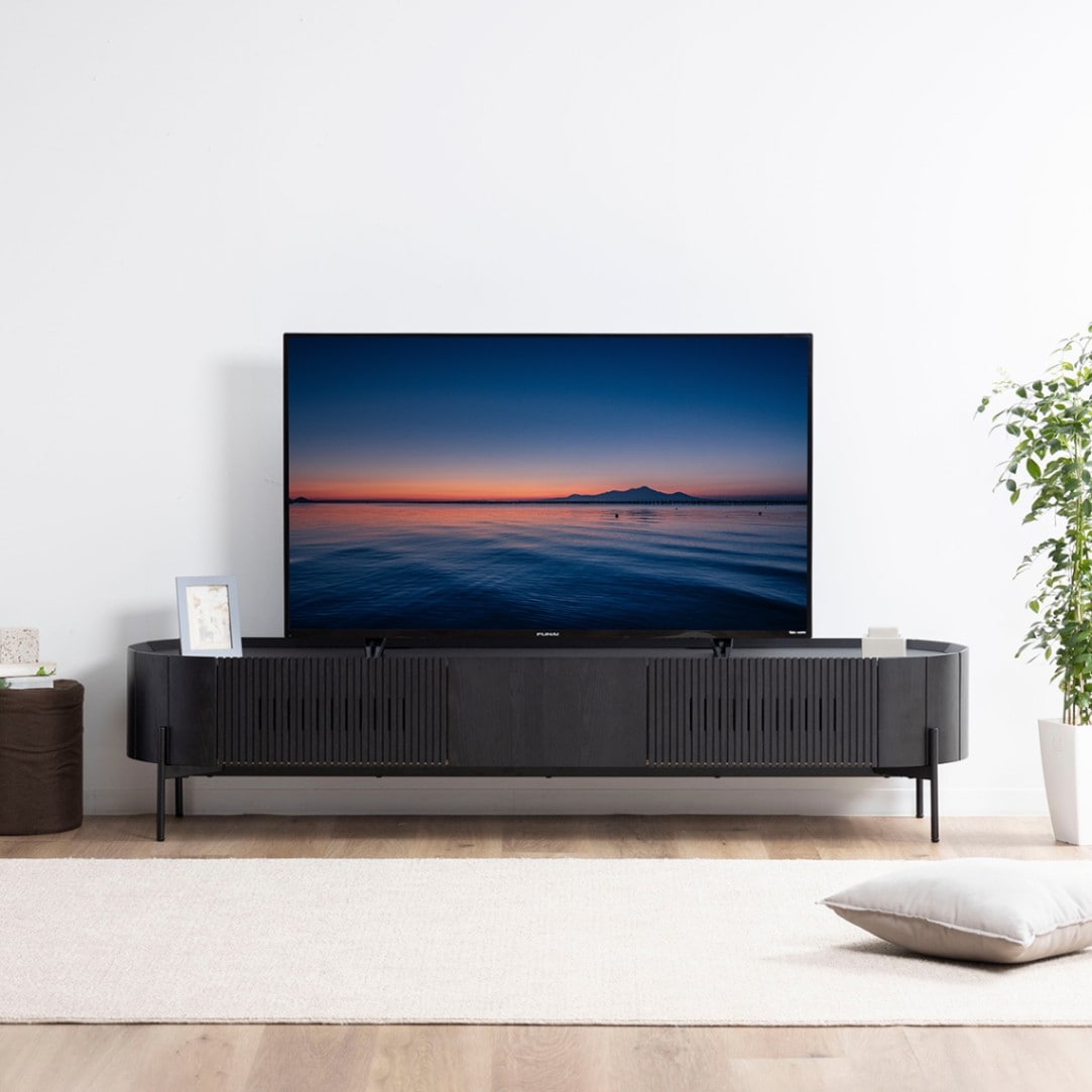 開梱設置付き】 ［幅180］ テレビ台 ローボード｜コード収納 バイ