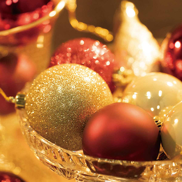 2カラーオーナメントセット 40個入 | 5.イベント装飾用品,冬の装飾品