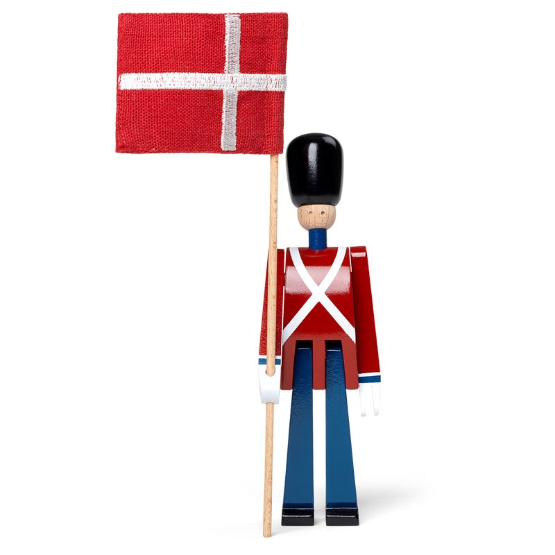 Kay Bojesen(カイ・ボイスン）STANDARD-BEARER 衛兵 ミニ旗持ち 39226