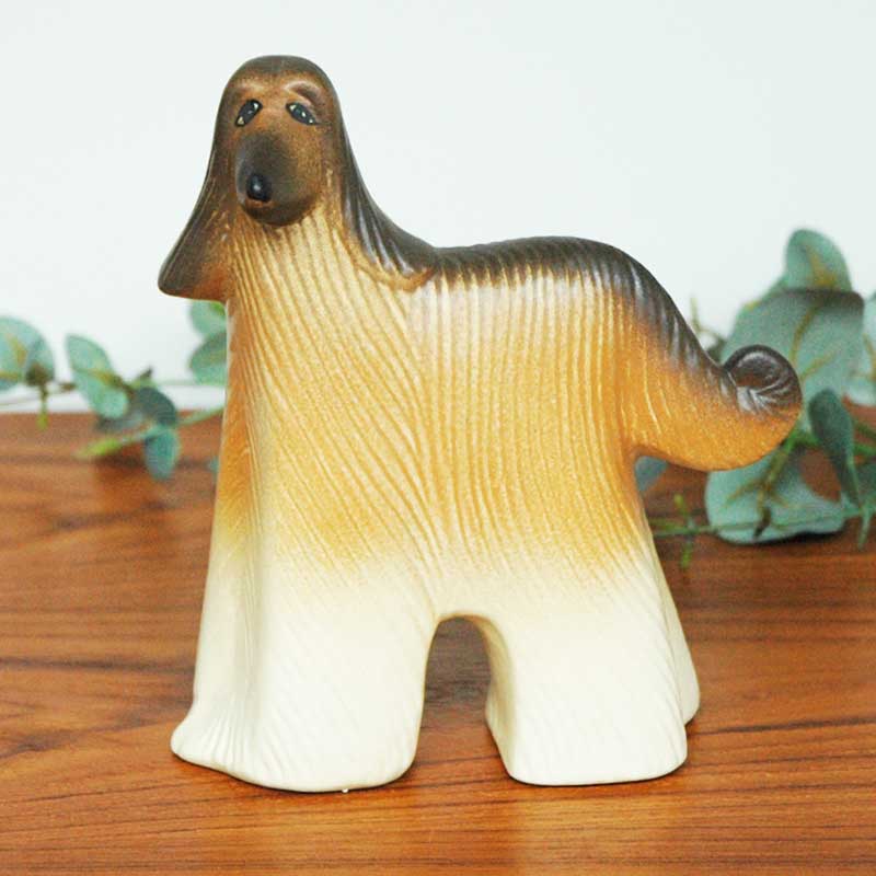 Afghan hound(アフガンハウンド）オブジェ Lisa Larson(リサ ラーソン