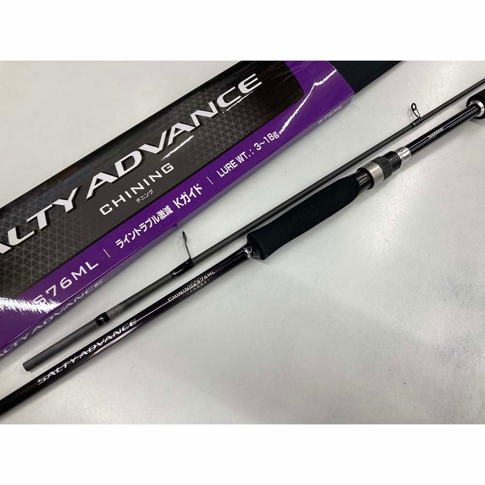 SALE】シマノ 19ソルティーアドバンス チニング S76ML(スピニング・2