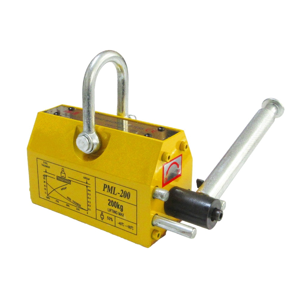 リフティングマグネット 吊り上げ重量 200kg 電源不要 超強力 永久磁石