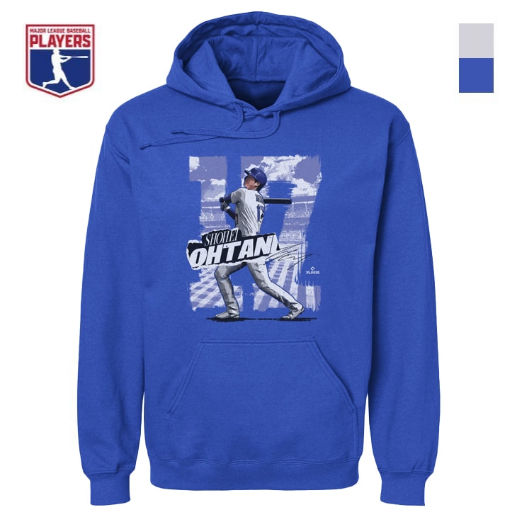 MLBPA公式ライセンス 大谷翔平 グラフィックパーカー スタジアム柄