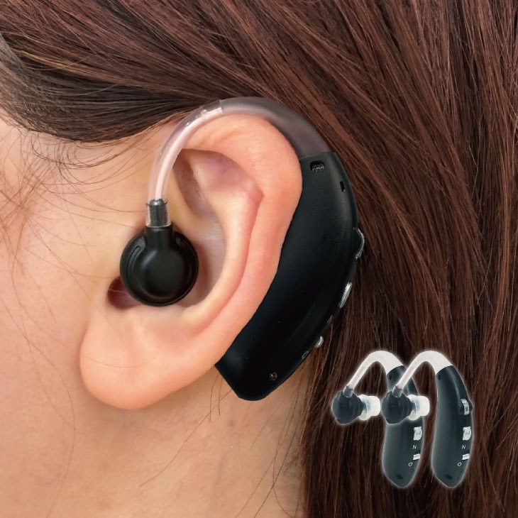 充電式スマート耳掛け集音器2個組｜ファミリー・ライフ公式通販