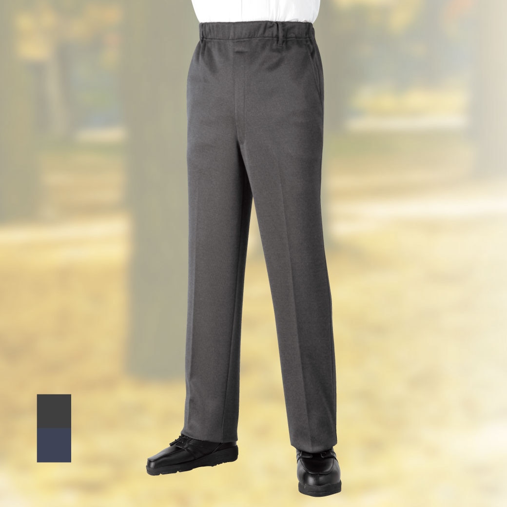 日本製 ナノヒーティング あったか裏起毛パンツ2色組 同サイズ