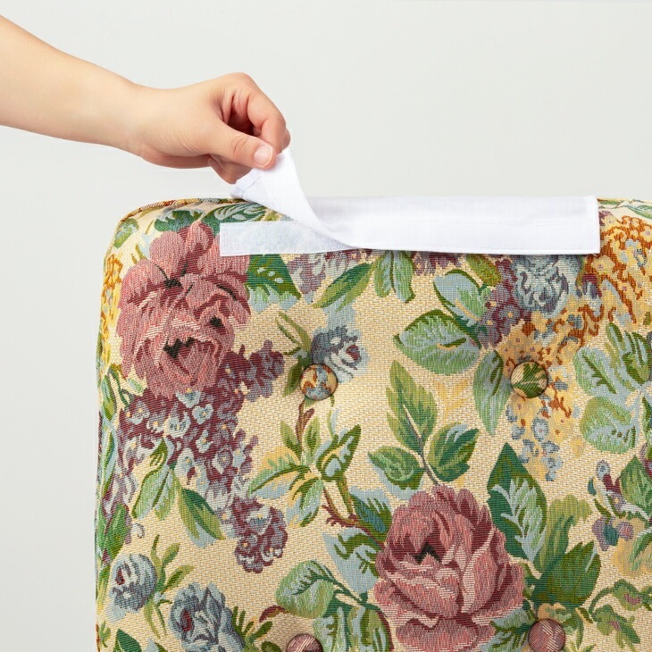 天然籐 リクライニングハイバック回転座椅子 サイドポケット付き ハイ