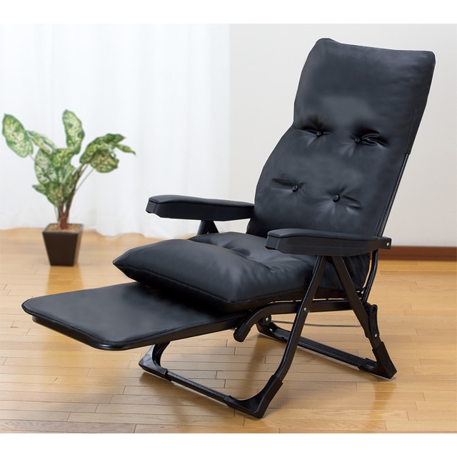 日本製 NEWくつろぎのリクライニングアームチェアDX II｜ファミリー