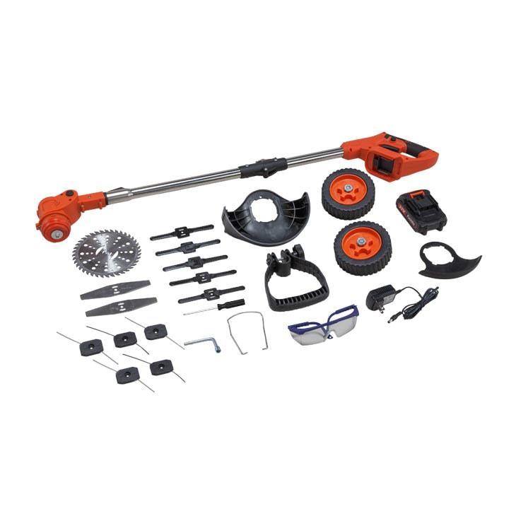 ファミラ 最新型充電式コードレス4WAY草刈り機 24点セット｜ファミリー