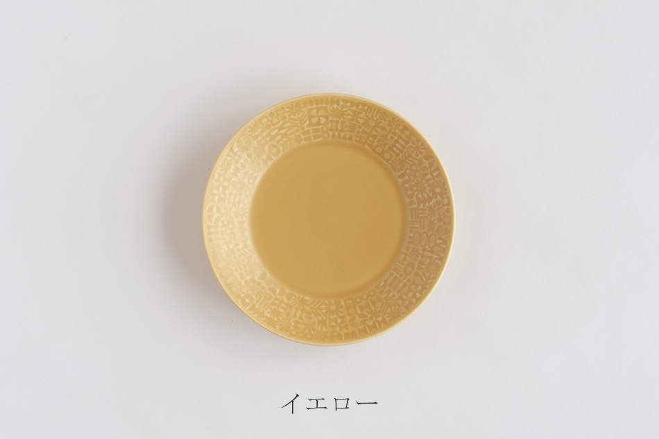 パターンド プレート（バーズワーズ／BIRDS' WORDS） フリーデザイン