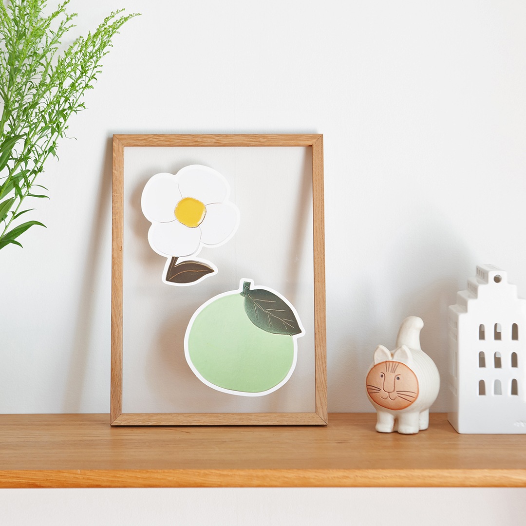 ポストカードセット（ムスタキビ／Mustakivi） フリーデザイン ｜ 北欧