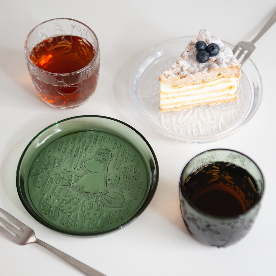 ムーミン ガラスプレート（アラビア／ARABIA） フリーデザイン ｜ 北欧